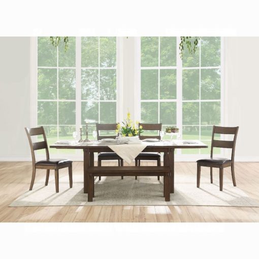 Acme Nabirye Dark Oak Dining Table