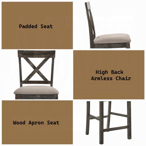 Acme Martha II Counter Height Chair - Set of 2 - Image 15