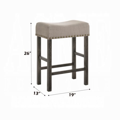 Acme Martha II Counter Height Stool - Set of 2 - Image 11