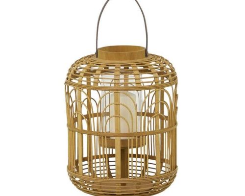 The Light Garden Wicker Lantern