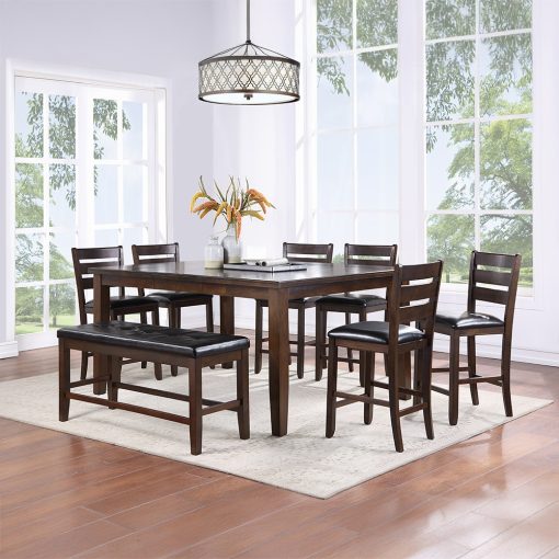 Acme Urbana Espresso Counter Height Table - Image 7