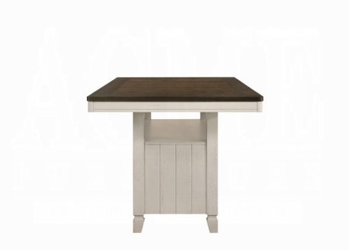 Acme Tasnim Oak & Antique White Counter Dining Table - Image 2