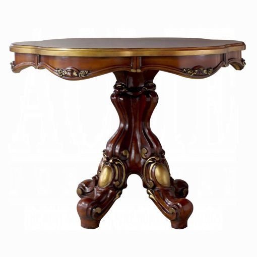 Acme Picardy Honey Oak Counter Height Table - Image 3