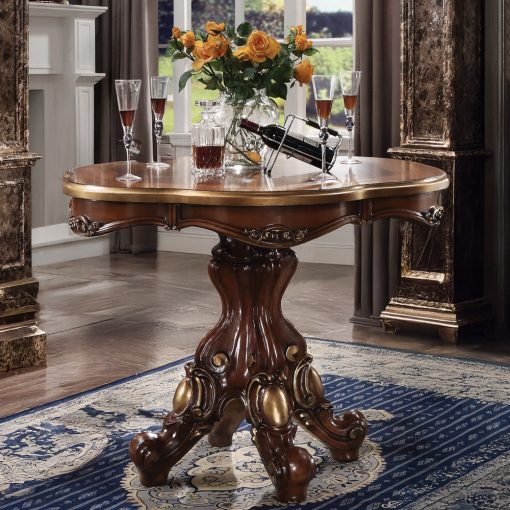 Acme Picardy Honey Oak Counter Height Table