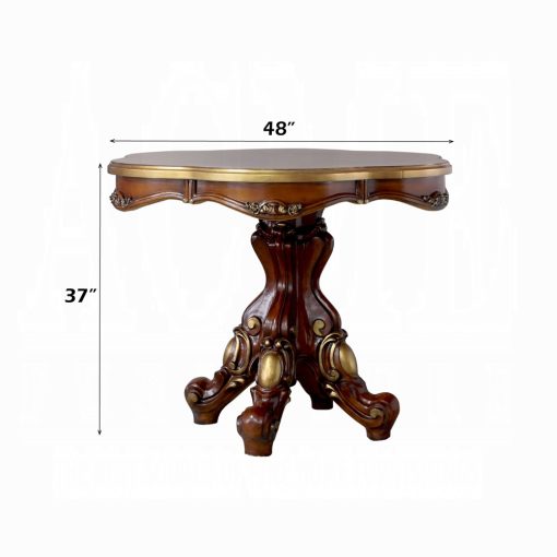 Acme Picardy Honey Oak Counter Height Table - Image 5