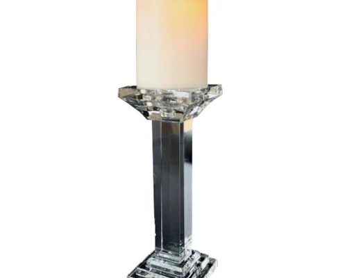The Light Garden Crystal Candle Holder 11"