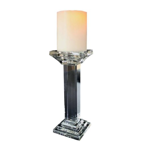The Light Garden Crystal Candle Holder 11"