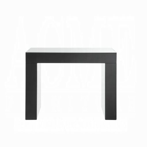 Acme Nysa Mirrored & Faux Crystals Vanity Desk - Image 4