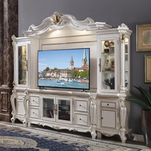 Acme Picardy Antique Pearl Entertainment Center