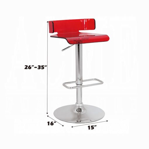 Acme Rania Adjustable Stool with Swivel - Image 6