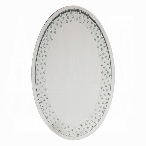 Acme Nysa Mirrored & Faux Crystals Accent Décor - Image 2