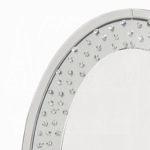 Acme Nysa Mirrored & Faux Crystals Accent Décor - Image 6