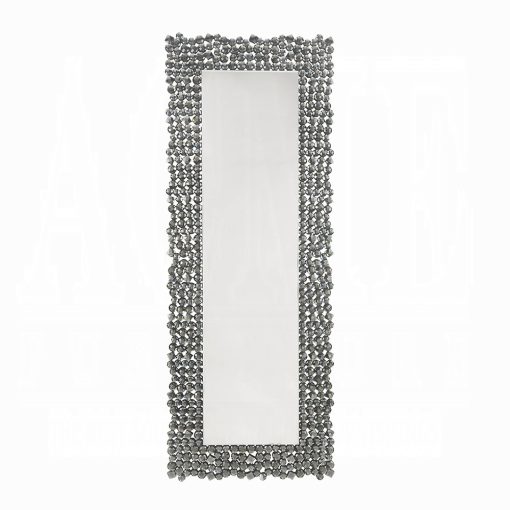 Acme Kachina Mirrored & Faux Gems Rectangular Accent Mirror - Image 2
