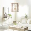 The Light Garden Gold Metal Chandelier