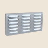 Summerset 6" x 12" Island Vent Panel with Masonry Frame Return