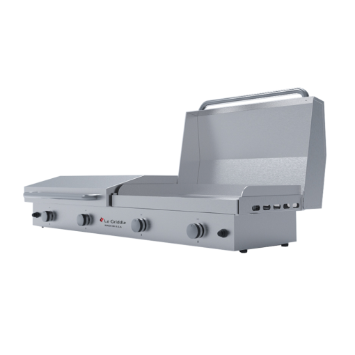 Le Griddle The Grand Texan Gas Griddle 3 Burner with Lid - Image 2