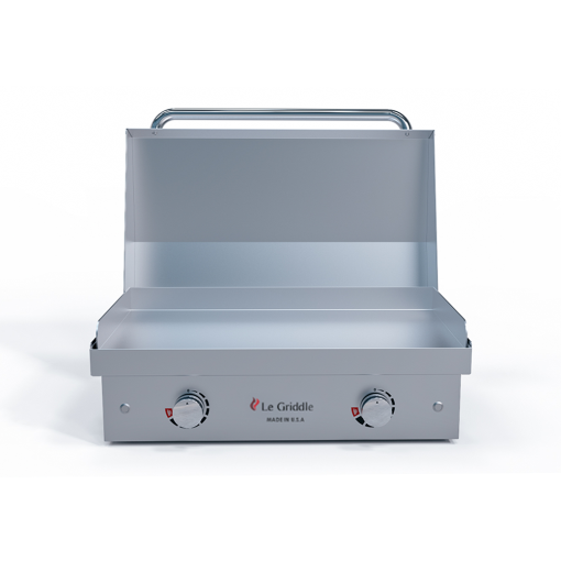 Le Griddle The Ranch Hand Electric Griddle 2 Burner with Lid - Image 3