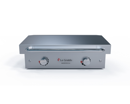 Le Griddle The Ranch Hand Electric Griddle 2 Burner with Lid