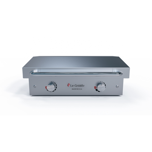 Le Griddle The Ranch Hand Electric Griddle 2 Burner with Lid