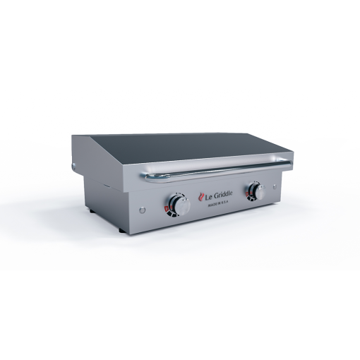 Le Griddle The Ranch Hand Electric Griddle 2 Burner with Lid - Image 2