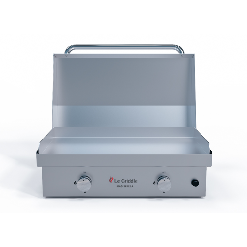 Le Griddle The Ranch Hand Gas Griddle 2 Burner with Lid - Image 3