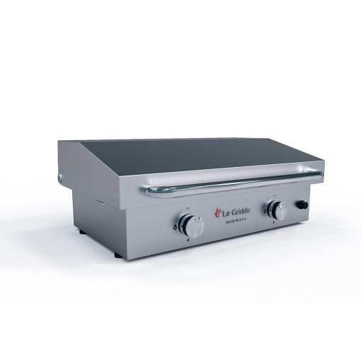 Le Griddle The Ranch Hand Gas Griddle 2 Burner with Lid - Image 4