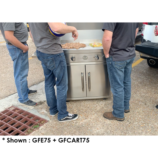 Le Griddle The Grand Texan Freestanding 3 Burner Gas Griddle - Image 7