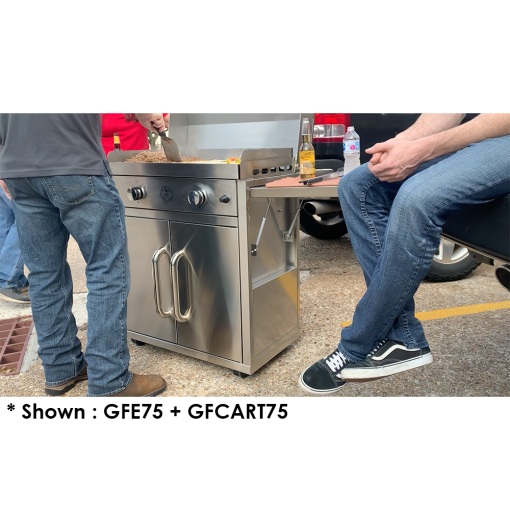 Le Griddle The Grand Texan Freestanding 3 Burner Gas Griddle - Image 8
