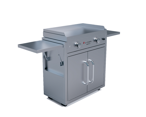 Le Griddle The Ranch Hand Freestanding 2 Burner Gas Griddle