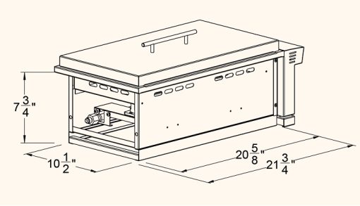 Summerset Outdoor Cooking Double Side Burner - Image 7