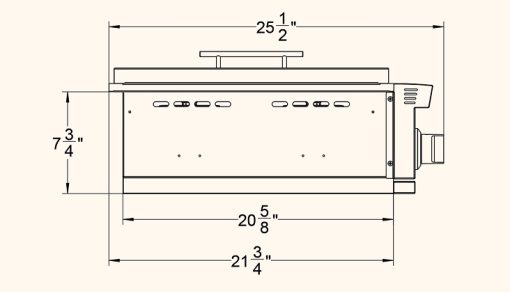 Summerset Outdoor Cooking Double Side Burner - Image 9