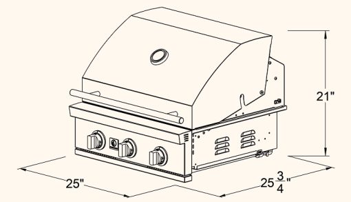 Summerset Outdoor Cooking 25" Sizzler Grill - Image 10