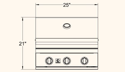 Summerset Outdoor Cooking 25" Sizzler Grill - Image 12