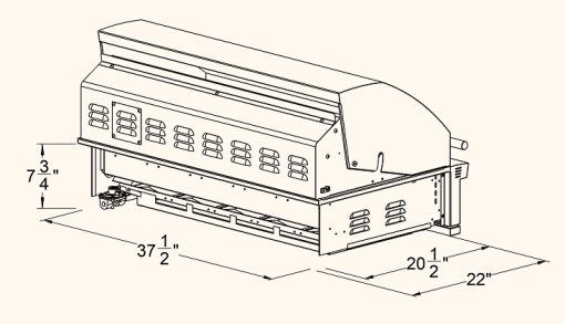 Summerset Outdoor Cooking 40" Sizzler Grill - Image 10