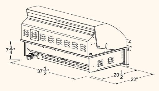 Summerset Outdoor Cooking 40" Sizzler Pro Grill - Image 19