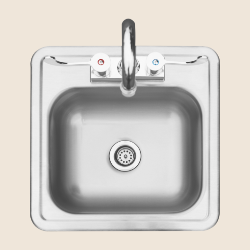 Summerset 15" x 15" Drop-in Sink - Image 2