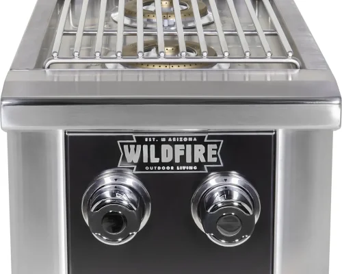 Wildfire Outdoor Living Ranch Pro Double Side Burner 304 Stainless Steel