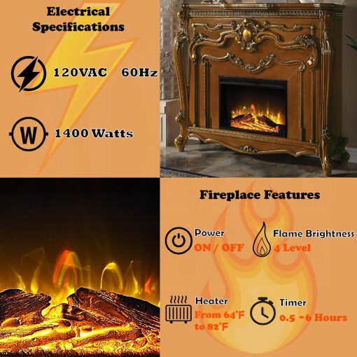 Acme Picardy Fireplace - Image 6