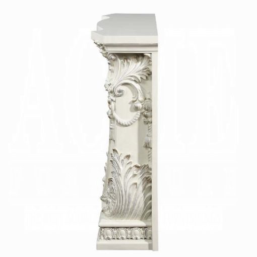 Acme Adara Antique White Fireplace - Image 5