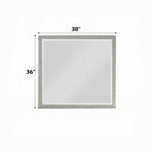 Acme Sliver fluff Mirrored & Champagne Mirror - Image 5