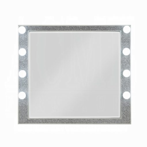 Acme Sliver fluff Mirrored & Champagne Mirror with Light - Image 4