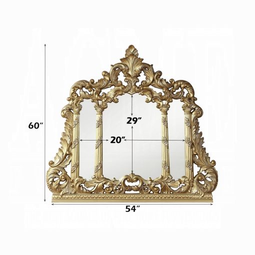 Acme Cabriole Gold Mirror - Image 3