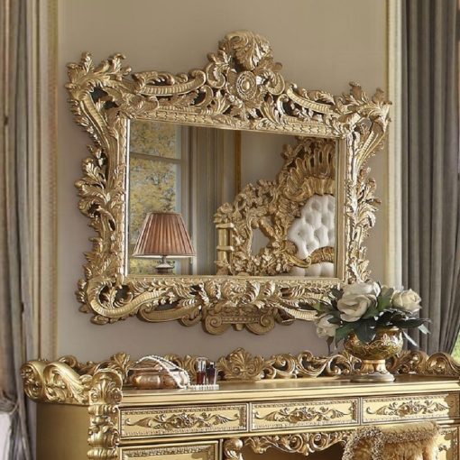 Acme Bernadette Gold Mirror