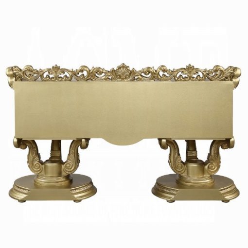 Acme Bernadette Gold Vanity Desk - Image 6