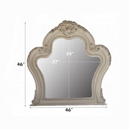 Acme Dresden II Bone White Mirror - Image 6