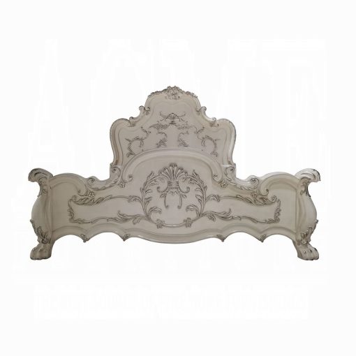 Acme Dresden Bone White Bed - Image 3