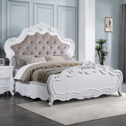 Acme Latisha White Queen Bed