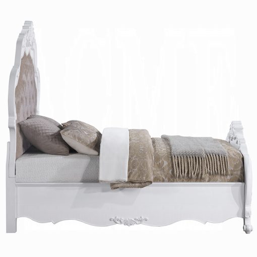 Acme Latisha White Queen Bed - Image 4