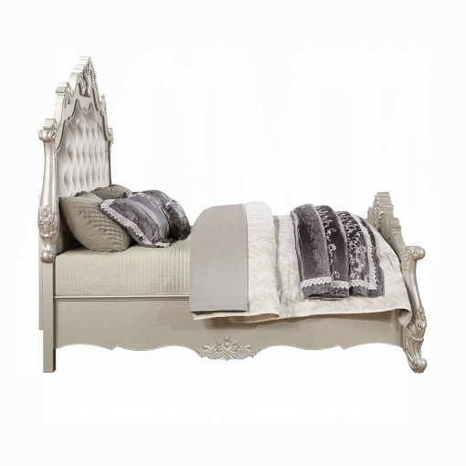 Acme Bently Fabric & Champagne Bed - Image 3