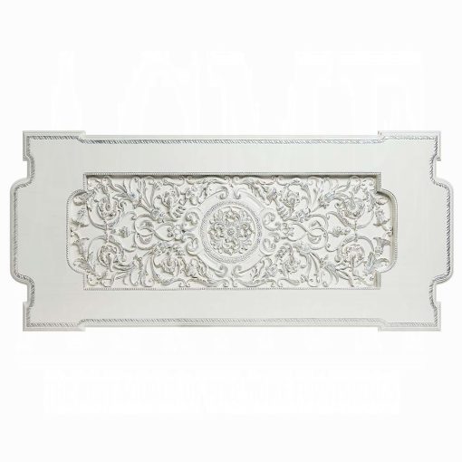 Acme Vanaheim Antique White Dining Table - Image 4